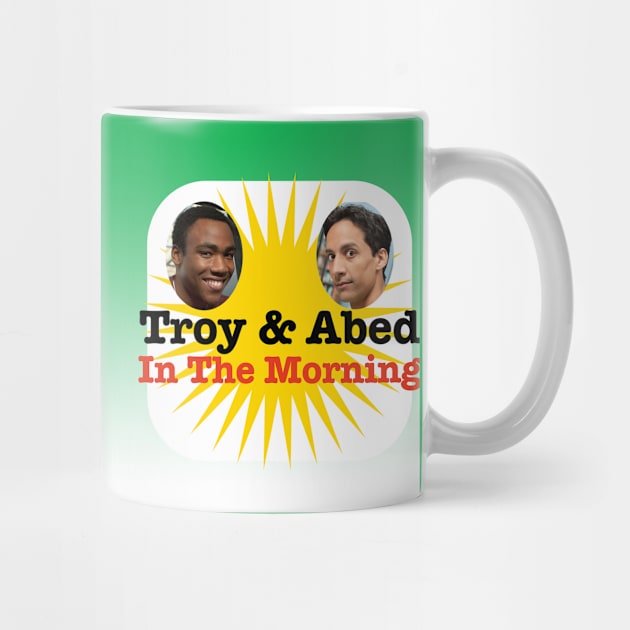 Troy and Abed in the Morning by RetroFreak